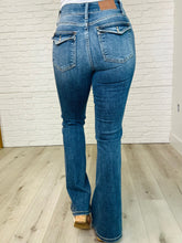 Load image into Gallery viewer, JUDY BLUE Ariana High Rise Double Button Waistband Flare Jeans
