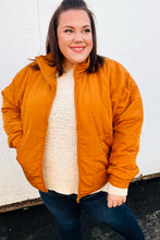 Load image into Gallery viewer, Eyes On You Quilted Puffer Jacket in Butterscotch

