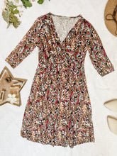 Load image into Gallery viewer, Taylor Dress - Mocha Floral
