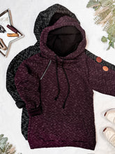 Load image into Gallery viewer, Sawyer Singlehood Hoodie - Quilted Burgundy
