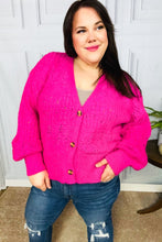 Load image into Gallery viewer, Pretty In Pink Button Down Pointelle Knit Cardigan
