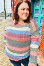 Load image into Gallery viewer, Feeling Bold Textured Vintage Stripe Top
