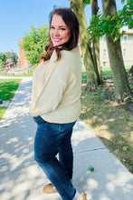 Load image into Gallery viewer, Taupe Embroidered Pumpkin Oversized Sweater
