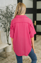 Load image into Gallery viewer, I Mean Business Eyelet Knit Button Down Top
