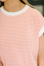 Load image into Gallery viewer, I Wouldn't Mind Short Sleeve Top in Coral
