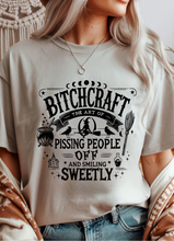 Load image into Gallery viewer, Bitchcraft Graphic Tee (multiple color options)
