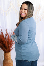 Load image into Gallery viewer, Ice Princess Thumbhole Top
