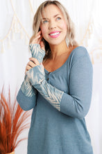 Load image into Gallery viewer, Ice Princess Thumbhole Top
