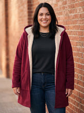 Load image into Gallery viewer, Wrapped in Warmth Hooded Coat (multiple color options)
