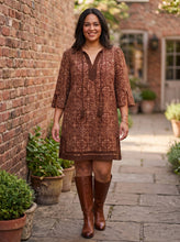 Load image into Gallery viewer, Moroccan Muse Tassel Tunic Dress
