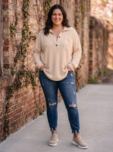 Load image into Gallery viewer, Cozy Cabin Waffle Pullover (multiple color options)
