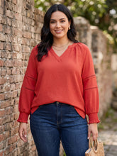 Load image into Gallery viewer, Sunset Stroll Smocked Blouse (multiple color options)

