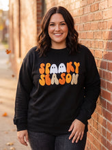 Load image into Gallery viewer, Spooky Season Calling Chenille Patch Sweatshir
