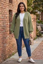 Load image into Gallery viewer, Easygoing Days Chunky Knit Open Front Cardigan (multiple color options)
