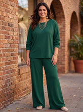 Load image into Gallery viewer, Easy Does It Wide-Leg Pants Set (multiple color options)
