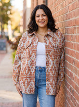 Load image into Gallery viewer, Gather Round Aztec Shacket
