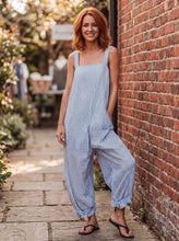 Load image into Gallery viewer, Boardwalk Breeze Striped Jumpsuit (multiple color options)
