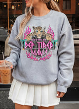 Load image into Gallery viewer, Def Tired Graphic Sweatshirt (multiple color options)
