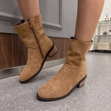 Load image into Gallery viewer, Cozy Season Calling Ankle Boots (multiple color options)
