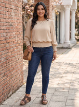 Load image into Gallery viewer, Soft Serenity Smocked Blouse (multiple color options)
