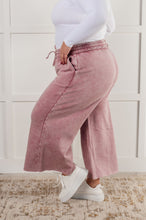 Load image into Gallery viewer, In or Out Wide Leg Cropped Pants in Light Rose
