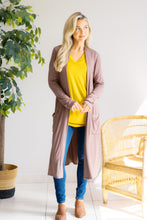 Load image into Gallery viewer, Mocha Mornings Cardigan
