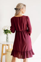 Load image into Gallery viewer, Burgundy Bliss Dress

