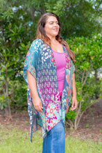 Load image into Gallery viewer, Electric Garden Kimono
