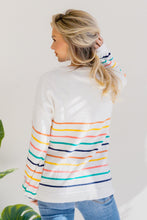 Load image into Gallery viewer, Rose Mist Stripe Sweater
