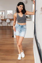 Load image into Gallery viewer, JUDY BLUE Jenny High Rise Cutoff Dad Shorts

