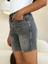 Load image into Gallery viewer, Melody High Waist Washed Denim Shorts by Judy Blue
