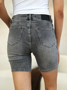 Melody High Waist Washed Denim Shorts by Judy Blue