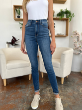 Load image into Gallery viewer, Judy Blue Cuffed Hem Low Waist Skinny Jeans
