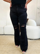 Load image into Gallery viewer, Rosa Marie High Waist Distressed Flare Jeans by Judy Blue
