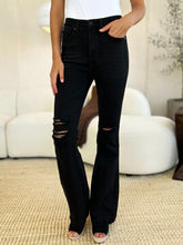 Load image into Gallery viewer, Rosa Marie High Waist Distressed Flare Jeans by Judy Blue
