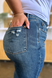 Tummy Control High Waist Slim Jeans by Judy Blue