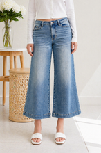 Load image into Gallery viewer, JUDY BLUE Bandana Babe Wide Leg Jeans
