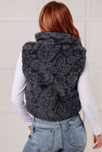 Load image into Gallery viewer, Just One More Layer Paisley Sherpa Print Vest
