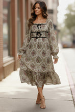 Load image into Gallery viewer, Garden Chateau Midi Dress
