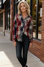 Load image into Gallery viewer, Rustic Remix Flannel Top
