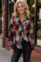 Load image into Gallery viewer, Rustic Remix Flannel Top
