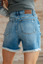 Load image into Gallery viewer, JUDY BLUE Kara High Rise Rigid Magic Button Fly Cutoff Shorts
