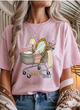 Load image into Gallery viewer, Born to Thrift Graphic Tee (multiple color options)

