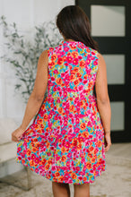 Load image into Gallery viewer, Lizzy Three Tier Tank Dress in Morning Glory
