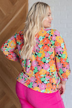 Load image into Gallery viewer, Lizzy Top in Pink and Yellow Multi Floral
