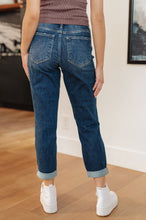 Load image into Gallery viewer, London Midrise Cuffed Boyfriend Jeans by Judy Blue
