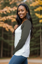 Load image into Gallery viewer, Look At The Time - Thumbhole Raglan
