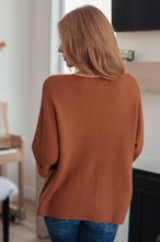 Load image into Gallery viewer, Lotta Love Knitted Sweater Top in Rust
