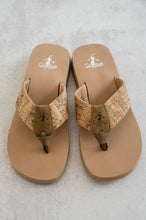 Load image into Gallery viewer, Summer Break Sandals in Glitter Cork by Corkys
