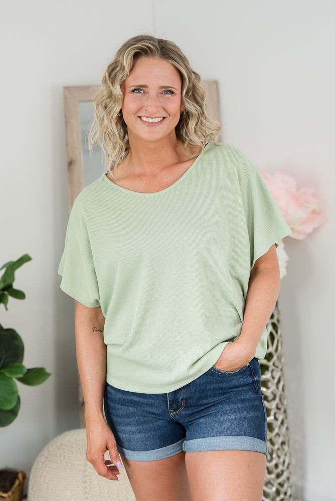 State of Mind Top in Sage